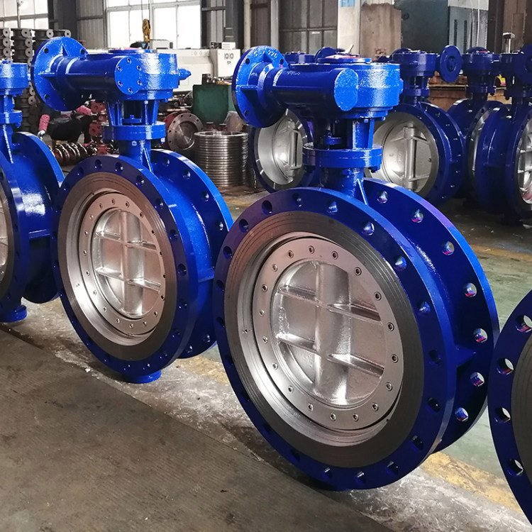 D343H涡轮多层次硬密封蝶阀 D343H-40P 三偏心法兰蝶阀 蝶阀