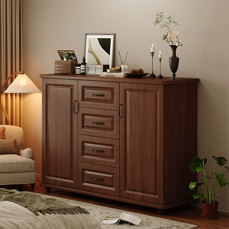 Шкаф с ящиками Комод в американском стиле Шкаф с ящиками Шкаф для хранения Комод Шкаф для хранения в спальне Цвет из массива дерева Новый китайский стиль Гостиная