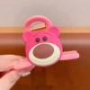 1311aa rose strawberry bear [soft glue]