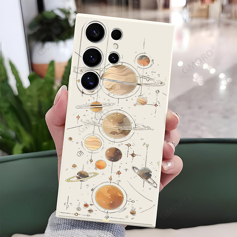 Suitable for Samsung A15/A55 Galaxy Planet S24Ultra/S23Fe Mobile Phone Case S22 Anti-Fall F52/Note10 Suitable for Samsung A15/A55 Galaxy Planet S24Ultra/S23Fe Mobile Phone Case S22 Anti-Fall F52/Note10