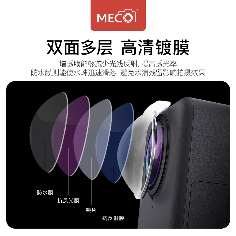 DJI Osmo360 action camera lens protective mirror HD UV mirror optical glass waterproof and anti-scratch filter