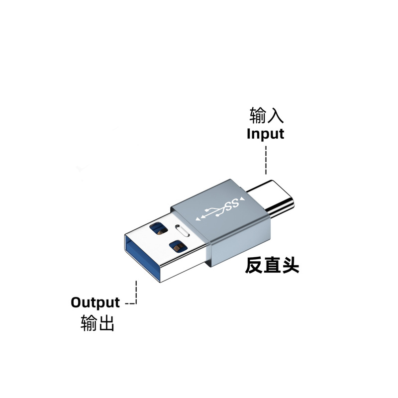 USBtypecアダプタ3.2Gen2公対メスu型変換器10gbps高速伝送90度Lエルボ|undefined