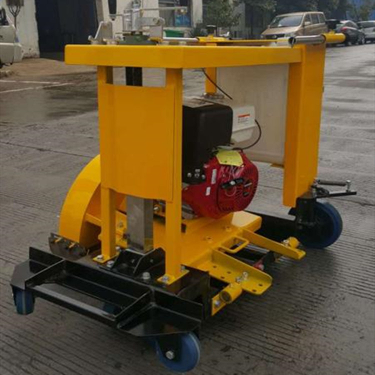 手推式井盖切割机多少钱井周切缝机价格优惠井盖圆周切割机厂家