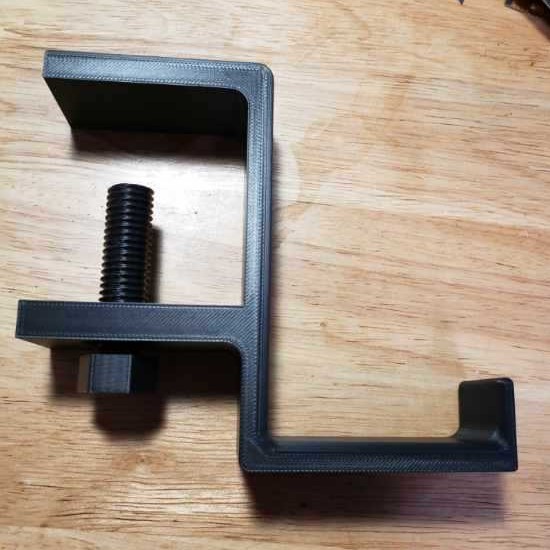 3d打印电脑桌耳机支架挂钩