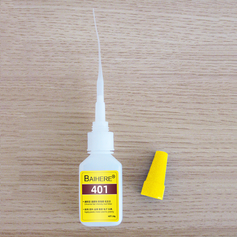 Lily Yuan 401 glue, universal glue for metal and plastic, not easy to turn white, daily repair glue for shoes, instant strong glue