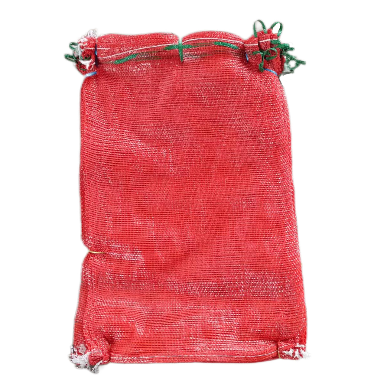 Bolsa tejida de plástico bolsa de malla de verduras y frutas bolsa de embalaje fuerte capacidad de carga no fácil de envejecimiento suministro de fábrica al por mayor