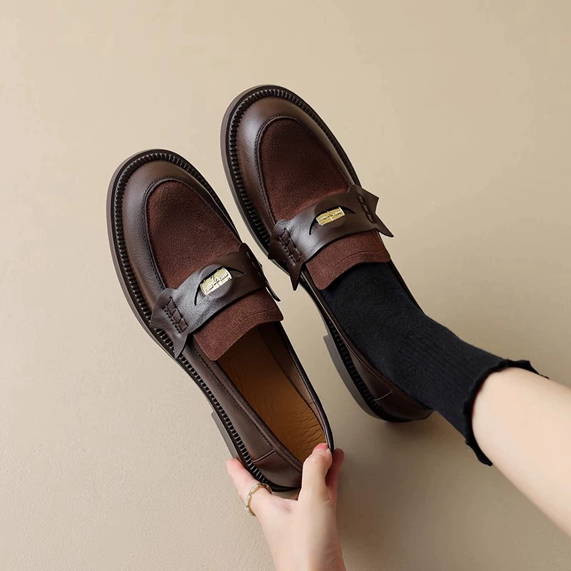 Листья из коровьей кожи во французском стиле ретро золотые монеты в британском стиле