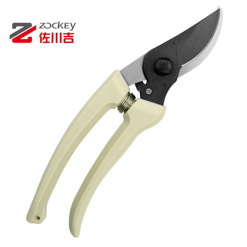 台湾佐川吉130MAX加长耐磨特氟龙修枝粗枝园艺花卉家用剪省力30%
