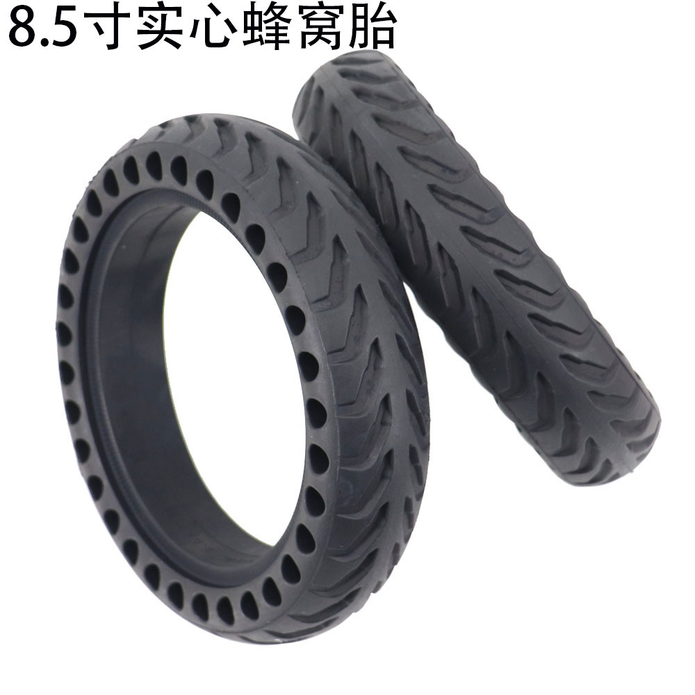 批发 小米米家电动滑板车蜂窝轮胎8.5寸实心胎8 1 2x2免充气减震1