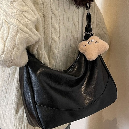 Bags Women's Tote Bag Large Capacity Autumn and Winter Can Be Weared Crossbody 2024 New Shoulder Bag Textured Commuting Bag