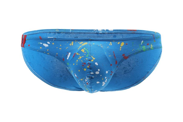 Colorful blue