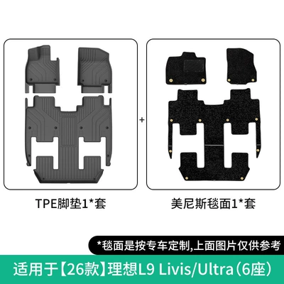 Modelə uyğun ayaqaltı of the Ideal L9 Livis/Ultra - 26-ideal-l9-livisultra-double-layer-menis-floor-mats