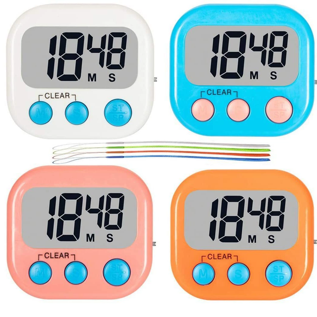 Кухня таймер обратный отсчет для детей студентов с настольным менеджером времени для выпечки электронный таймер оптом