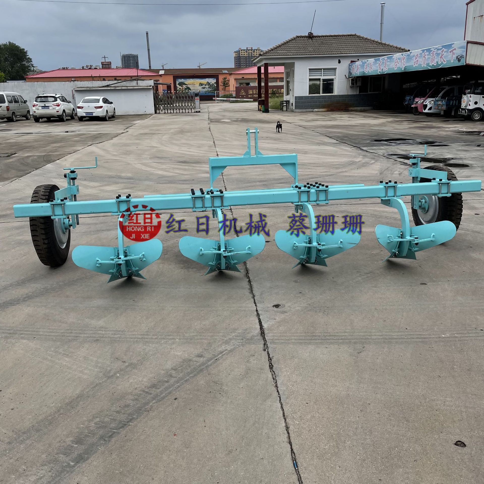 红日开沟起垄犁圆盘起垄犁犁薯类起垄犁片四轮拖拉机带起垄犁