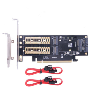 M.2 NVMe NGFF�Dpci-e 4x����һ�Uչ���D�ӿ�B+M Key mSATA���P��