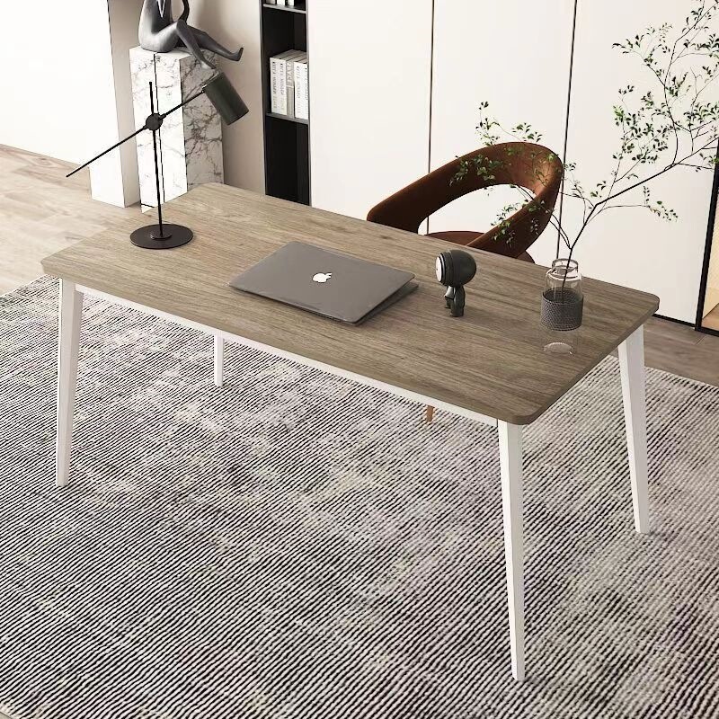 Desk computer table for home use, student desktop table, modern bedroom simple writing desk, durable single-person office desk Desk computer table for home use, student desktop table, modern bedroom simple writing desk, durable single-person office desk