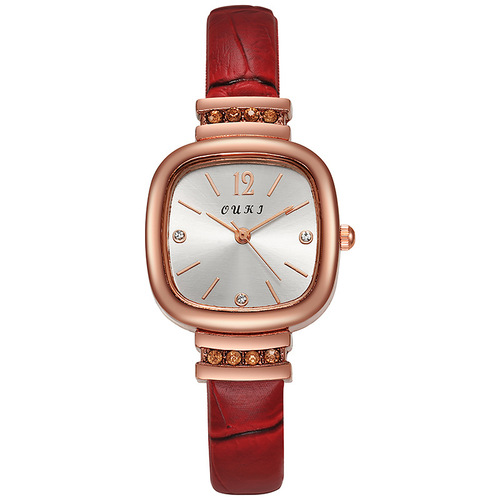  Live Fashion Gift Watch Student Small Square Watch Ladies Square Watch Small Sugar Cube Quartz Watch