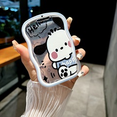 簡約ins透明卡套學生公交卡校園飯卡保護套追星小卡新款滑蓋卡套