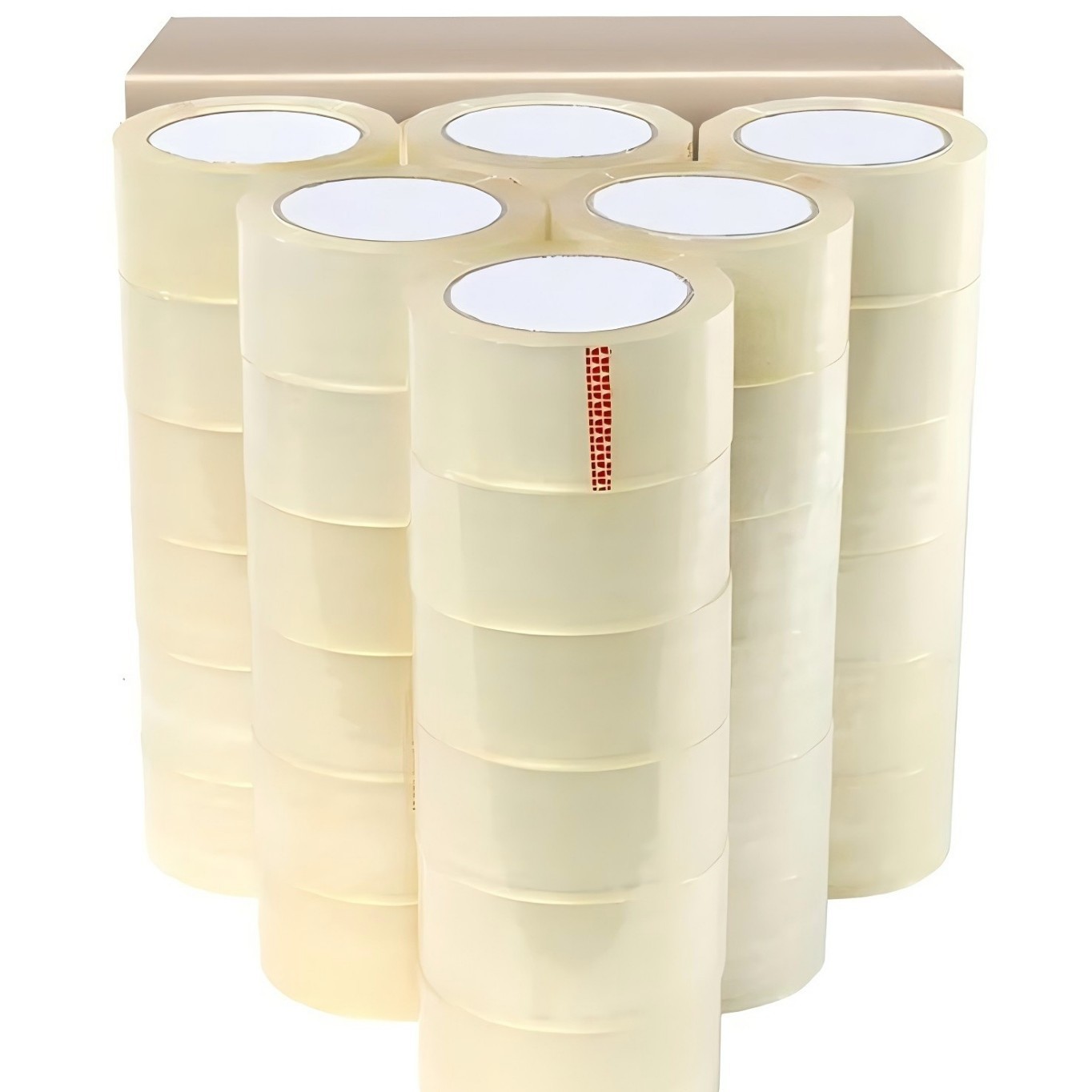 Fabricantes de caja completa al por mayor cinta adhesiva transparente barata de comercio electrónico expreso sellado cinta adhesiva de embalaje cinta adhesiva de sellado