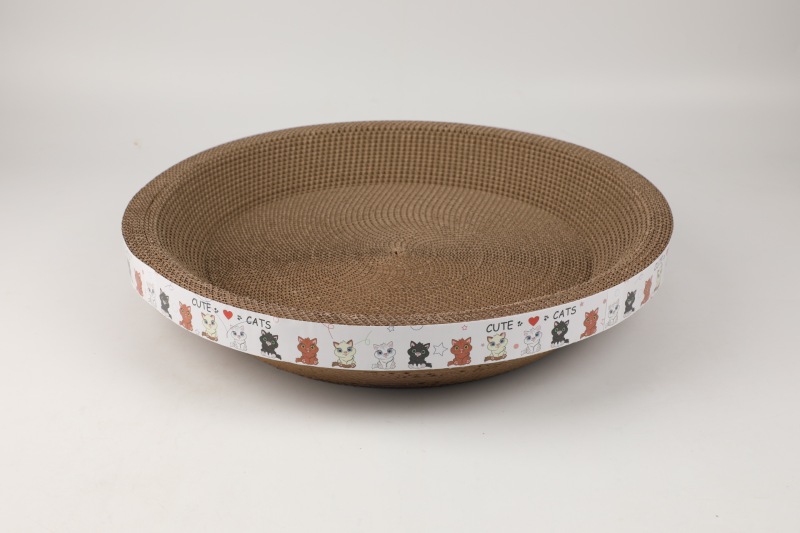 猫つかみ猫の巣爪磨き器猫爪板段ボール猫用品猫つかみ鍋形猫玩具|undefined