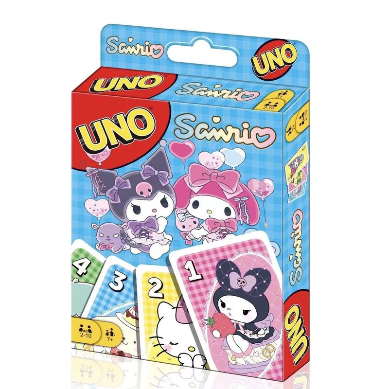 【店铺热销】UNO纸牌 ins三丽鸥猫和老鼠KT猫高颜值联动游戏聚会|undefined
