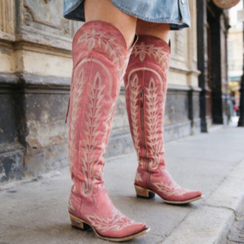 2026 Amazon Independent Site Cross-Border Foreign Trade New Embroidered European and American Style Over-The-Knee Women's Boots with Side Zipper Women's Shoes Women's Boots 2026 Amazon Independent Site Cross-Border Foreign Trade New Embroidered European and American Style Over-The-Knee Women's Boots with Side Zipper Women's Shoes Women's Boots