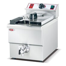 欧特OT-12L 台式单缸单筛电炸炉/油炸锅/炸薯条机/炸鸡翅厂家直销