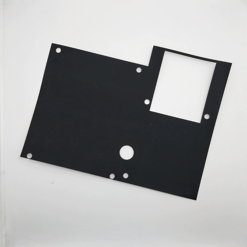 PC麦拉片黑色防火防水PVC绝缘片环保磨砂背胶电源阻燃PET绝缘片