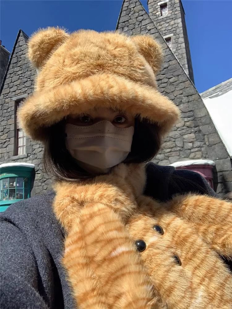 2024 Nuova piccola sciarpa pelosa per donna, autunno e inverno, di alta qualità, caldo collo di tigre, motivo leopardato_voghion.com