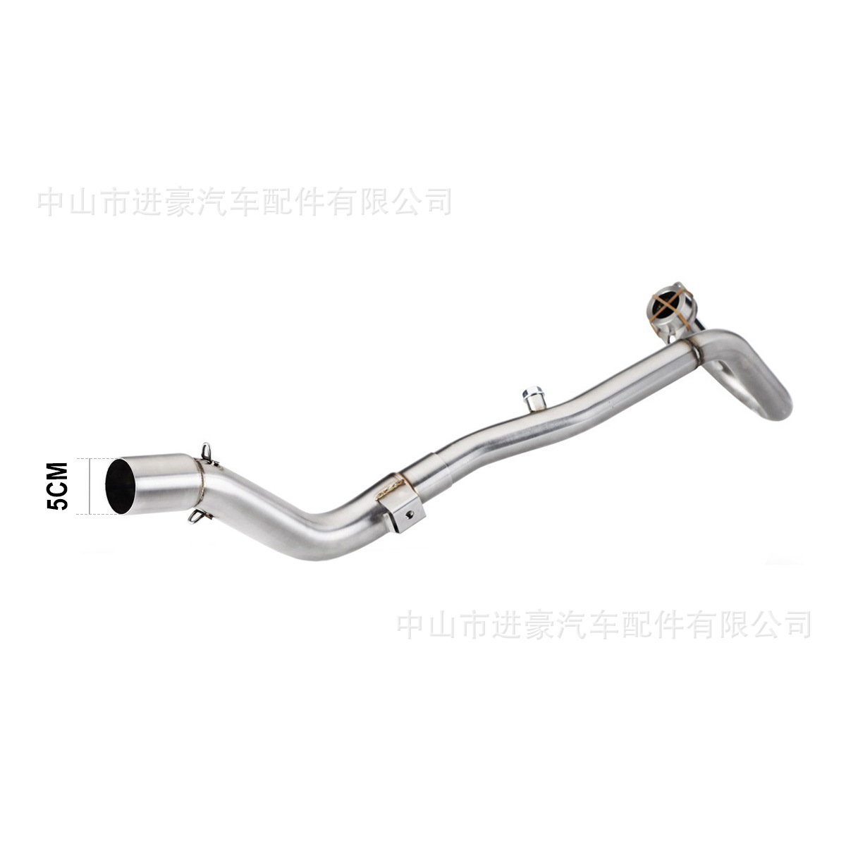 Motorcycle Modified Crf250L12-21 Year/Stainless Steel Front Large-Displacement Exhaust Pipe Factory Direct Sale