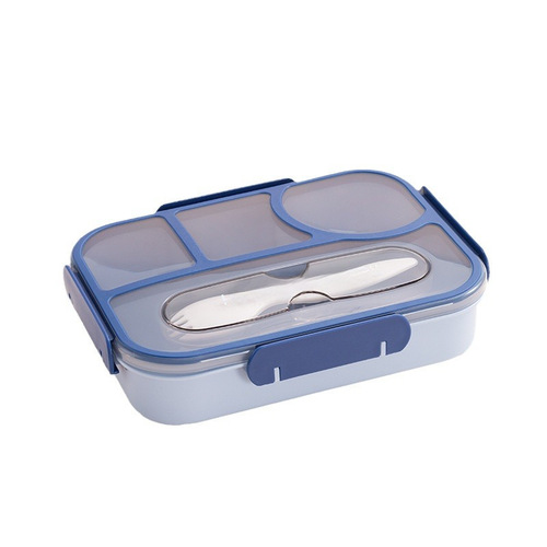 Cross-border sealed divided lunch boxes for office workers, students, and children - food-grade partitioned bento boxes for canteens
