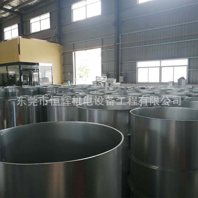 东莞中堂通风管道 螺旋风管 不锈钢风管 废气除尘风管