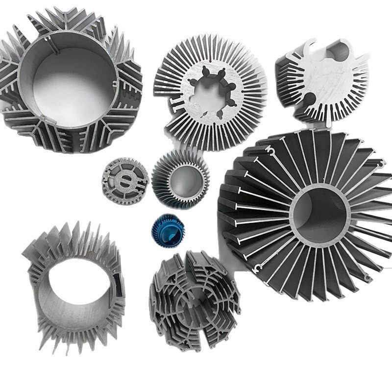 Custom Cnc Aluminum Parts Processing for Aluminum Profile Mold Frame Accessories, Extruded and Anodized Aluminum Alloy Non-Standard Profiles