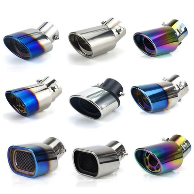 Exhaust pipe — Steel Muffler Tailpipe Decoration
