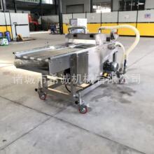 菩提南瓜淋浆机全自动瀑布式上浆机连续裹浆机蔬菜串油炸食品设备