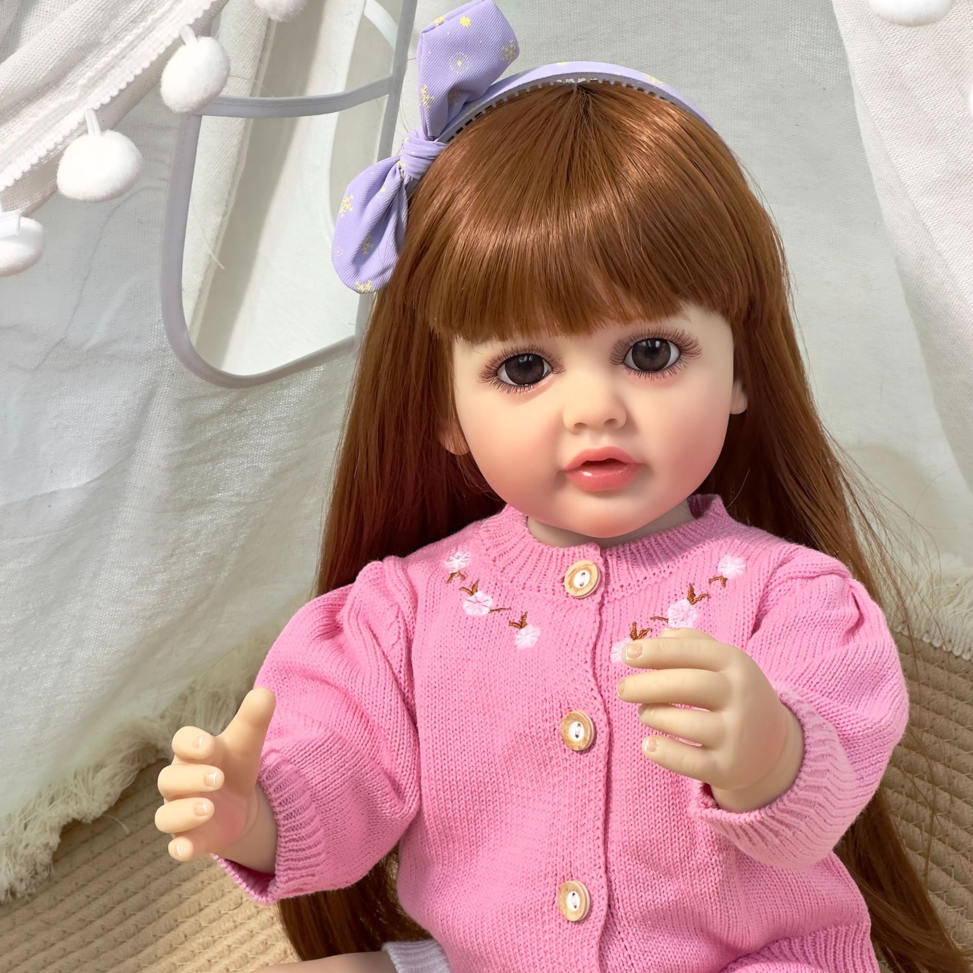NPK bienes genuinos 55cm pegamento completo simulación muñeca Betty transfronteriza