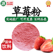 食品级草莓粉脱水草莓粉现货资质齐全水溶性草莓汁粉有草莓冻干粉