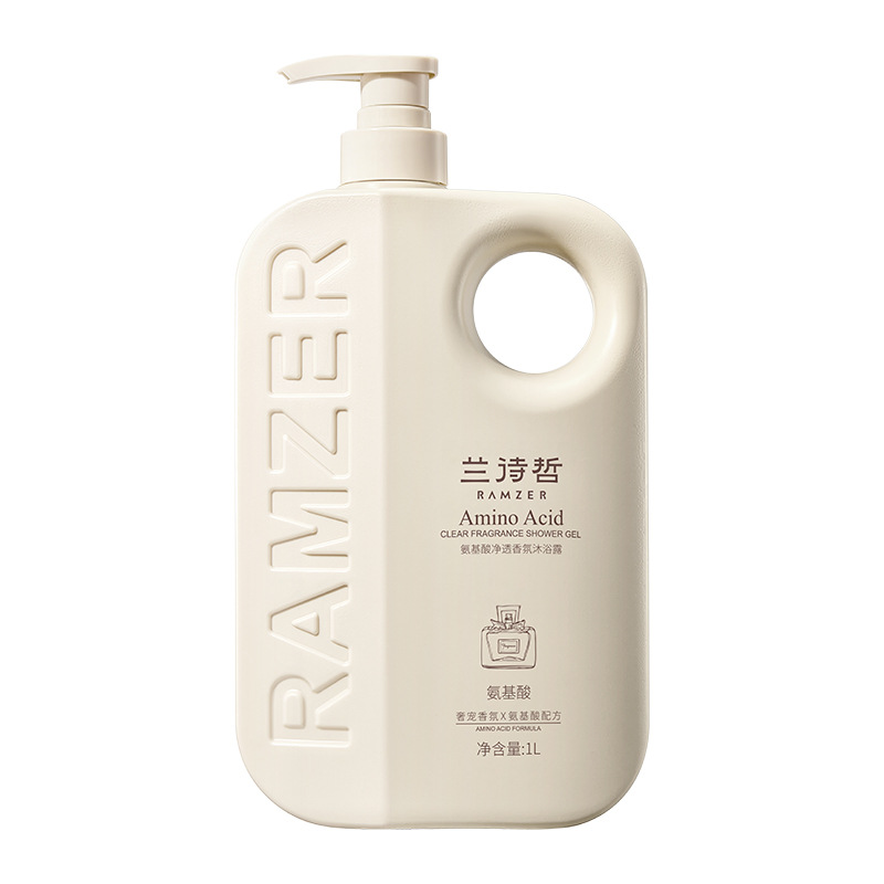 Champú de belleza de imagen, gel de baño de perfume, limpieza duradera, lavado y lavado, gel de baño de gran capacidad para el hogar.