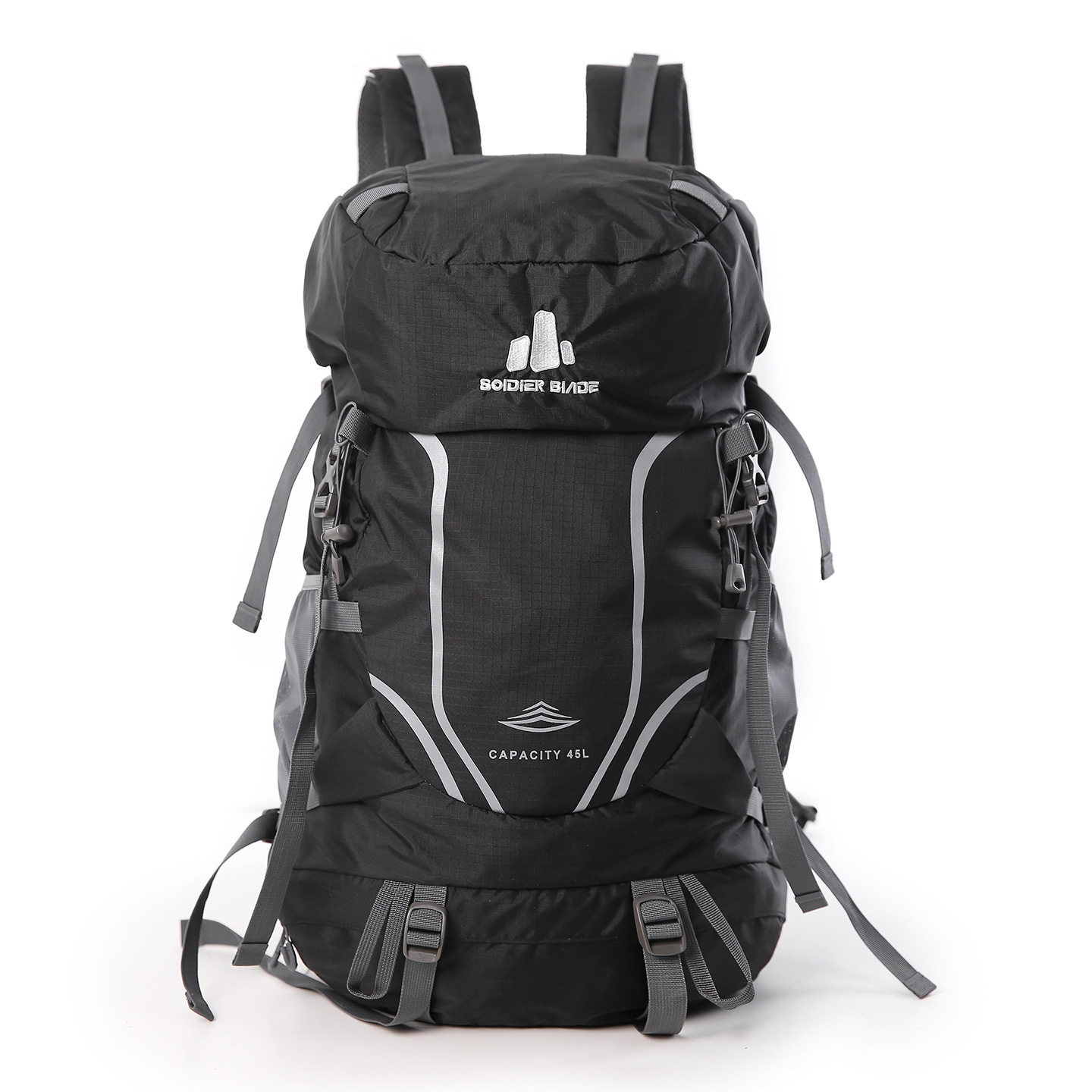 Outdoor Mountaineering Bag, Large Capacity, Lightweight Waterproof Hiking Backpack for Men and Women, Travel Backpack, Camping Sports Backpack for Men