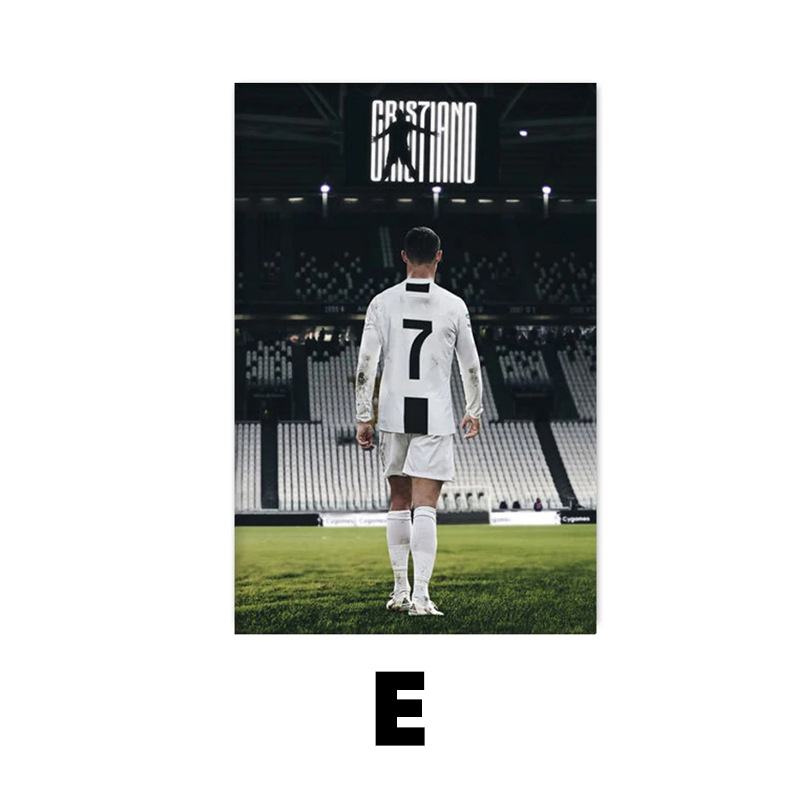 Ventas transfronterizas calientes decoración de la sala de estar Copa del Mundo estrella de fútbol portal lienzo Macy 's restaurante cartel de pintura central