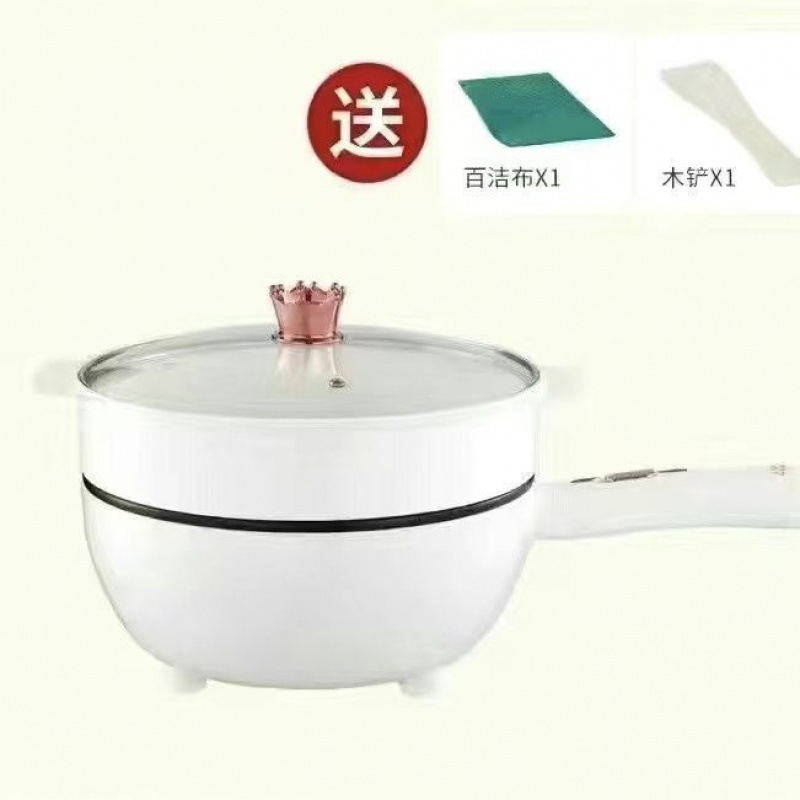 新款多功能电炒锅宿舍电煮锅学生爆炒出租屋炒锅蒸煮家用一体电锅|undefined