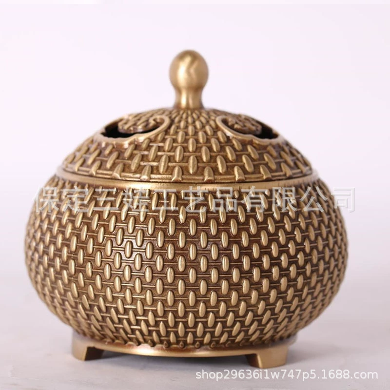 Античная бронзовая коллекция Античная Медная рисовая бусины курильница сандаловая горелка украшение для внутреннего рабочего стола оптовая продажа с фабрики