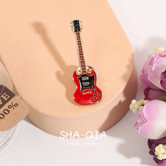 音樂器吉他小提琴鋼包包裝飾品徽章學院生畢業生日禮物胸針