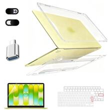 亚马逊同款MacBook保护壳套装苹果电脑透明壳键盘膜屏幕膜配件neo
