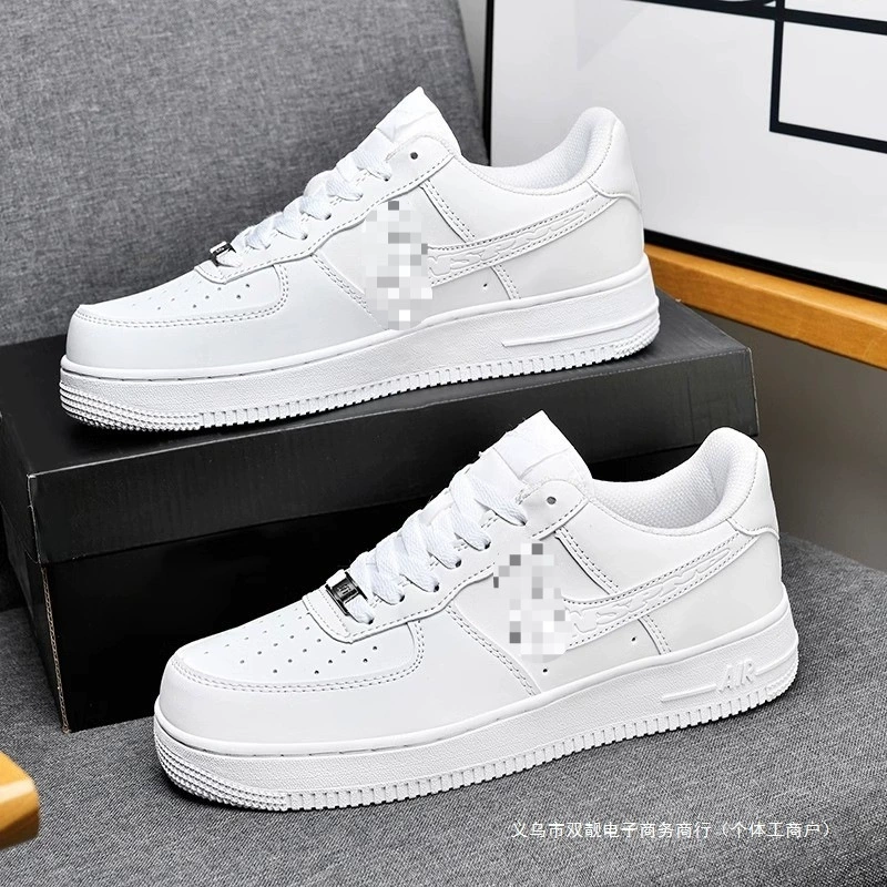 Nike Air Force 1, обувь, кроссовки, дышащие белые туфли, спортивная обувь