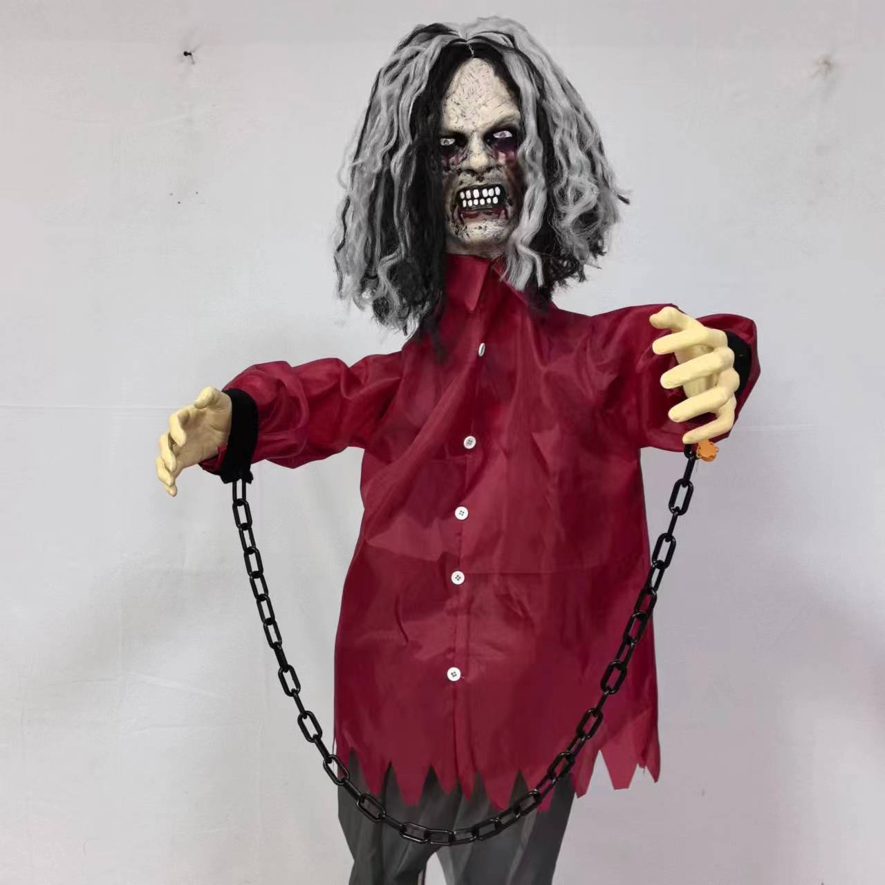 Nuevos adornos de Halloween, accesorios de paisajismo del prisionero de terror, accesorios de escape de la habitación, decoraciones al aire libre del festival de fantasmas al por mayor