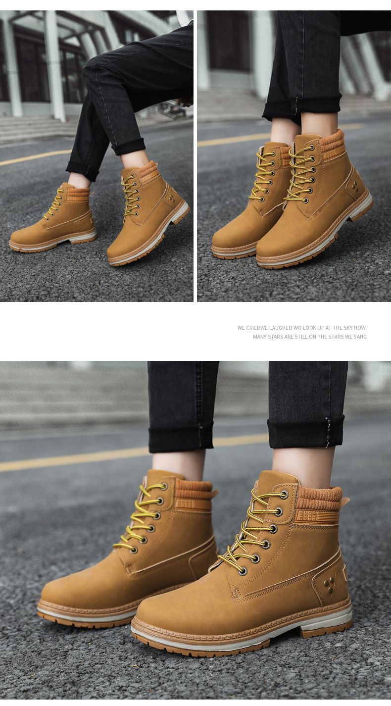 2023 nuovi stivali Martin in stile coreano di grandi dimensioni stivali da donna per il commercio estero transfrontaliero stivali da esterno con suola spessa autunnali e invernali all-match sin_voghion.com