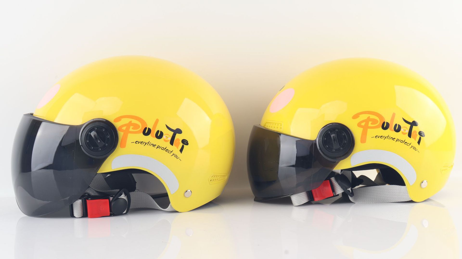 Helmet for Electric Vehicles 3C Summer Helmet Class a Parent-Child Helmet Children's Helmet Cartoon Cute Adult Motorcycle Helmet for Women