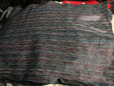 Colored stripes pigskin 8-10 Foot Pigskin with film 0.6-0.8mm 70/ Zhang