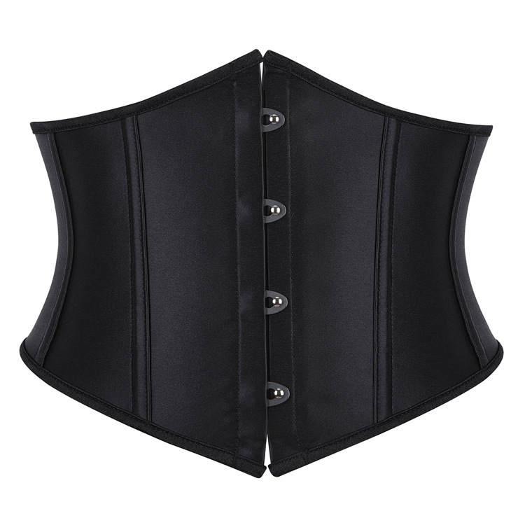 European and American Style Shapewear Top That Can Be Worn Outside, Satin Boned Waist Cincher Corset Waist Trainer Fishbone Shapewear European and American Style Shapewear Top That Can Be Worn Outside, Satin Boned Waist Cincher Corset Waist Trainer Fishbone Shapewear